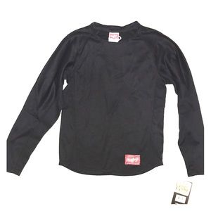 Rawlings Youth Long Sleeve Dugout Fleece Pullover